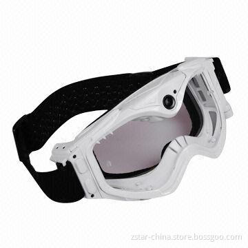 HD 720P Camera Moto Goggles, Lens Optional 120° Wide Angle, 2048 x 1536 Photo Image Resolution
